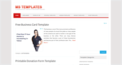 Desktop Screenshot of microsofttemplates.org